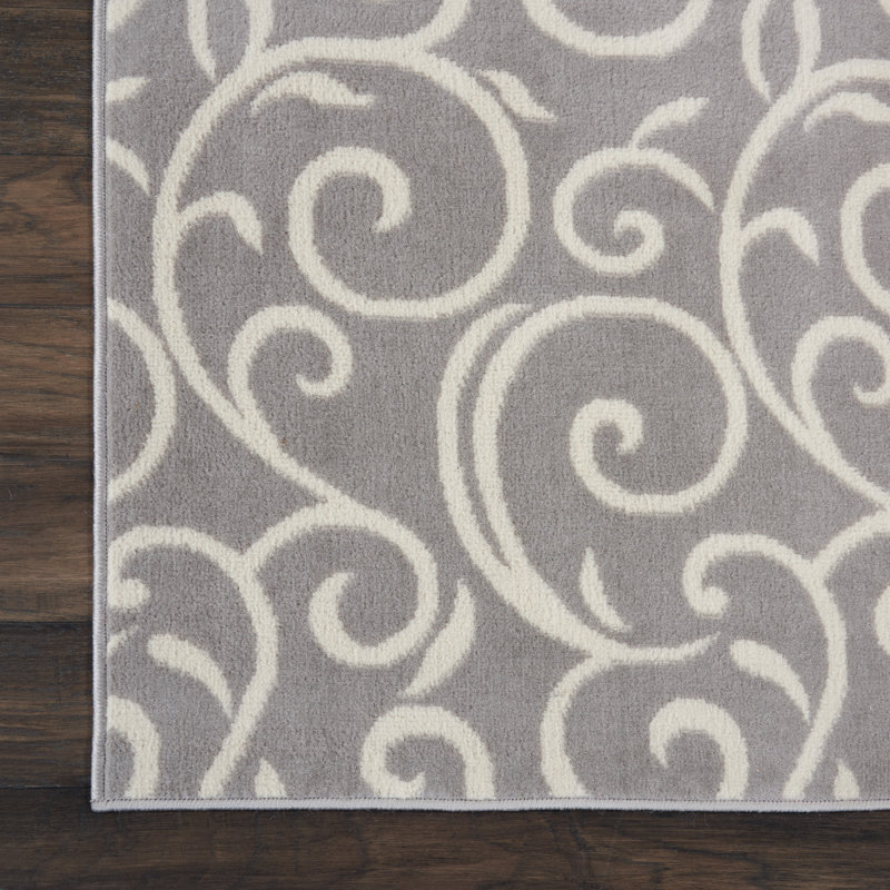 Winston Porter Thornlie Performance Gray Rug & Reviews Wayfair